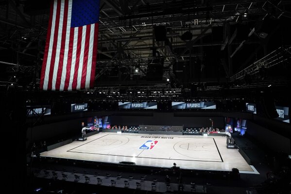 A 2nd day of NBA playoff games halted over racial injustice AP News